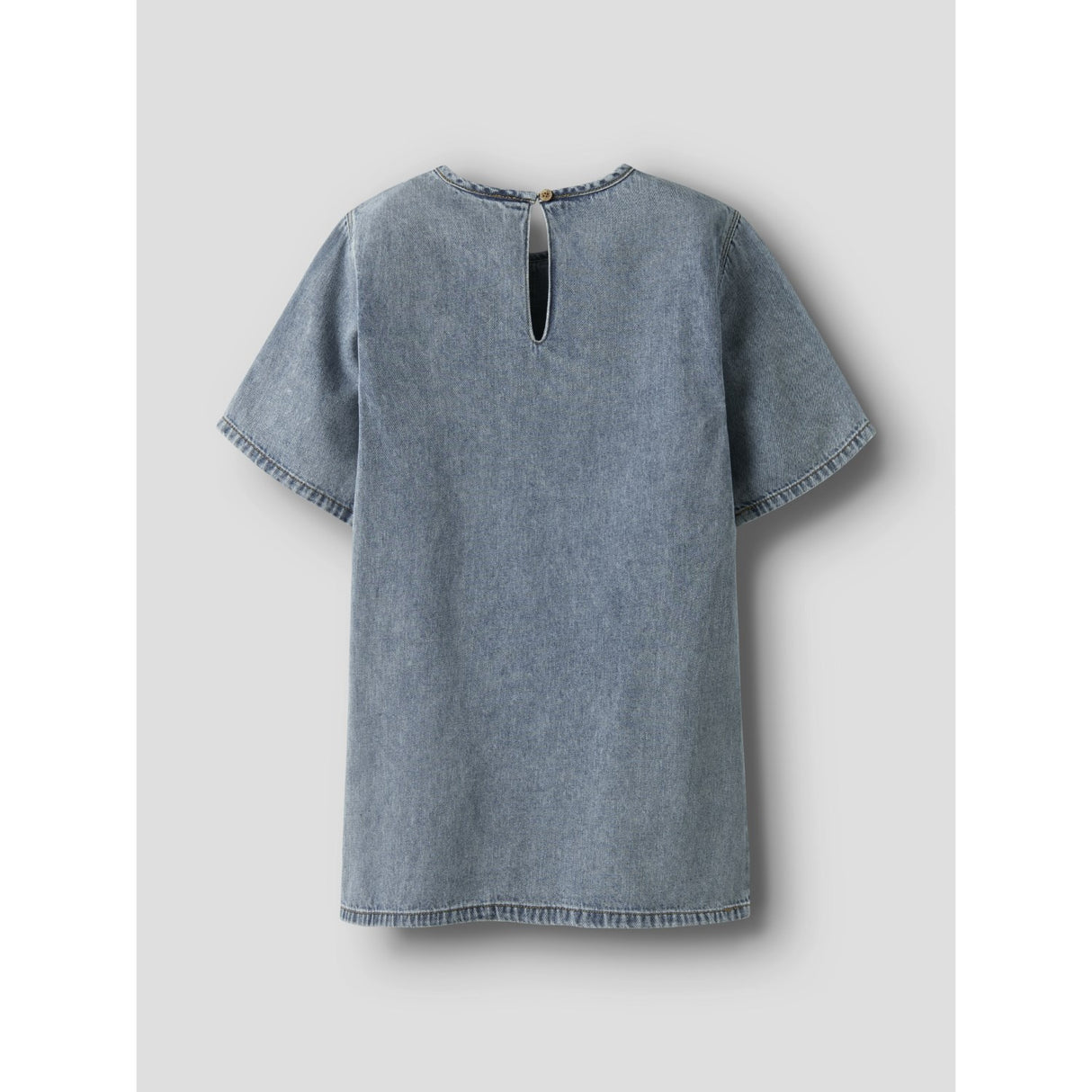 Name It Medium Blue Denim Beau 2/4 Denim Dress