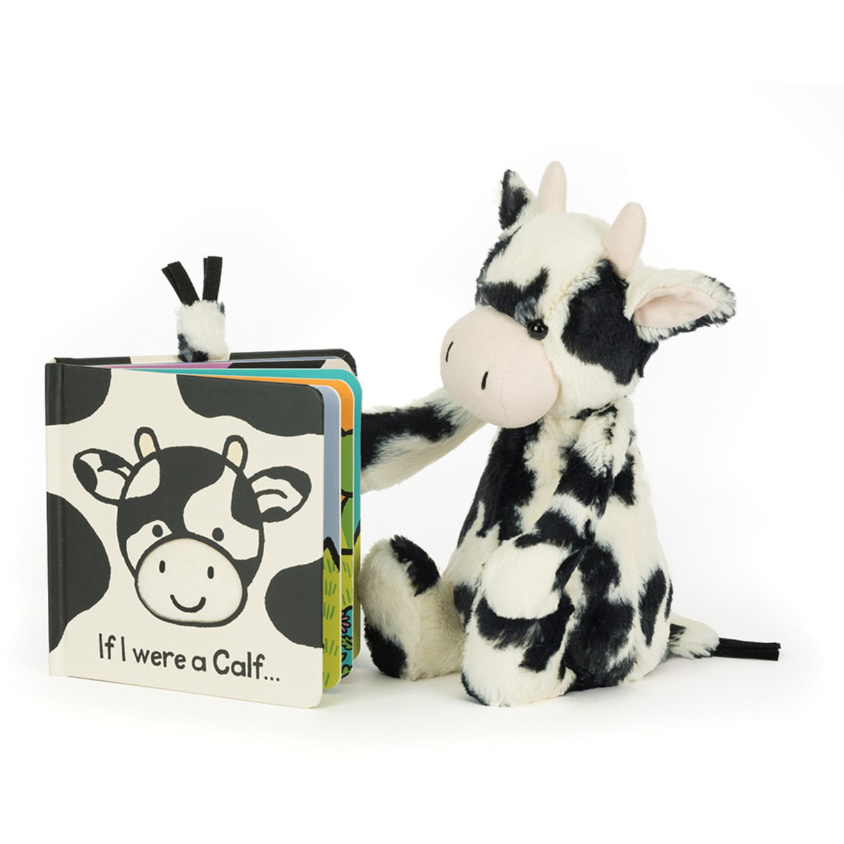 Jellycat Cardboard Book - If I Were A Calf Book