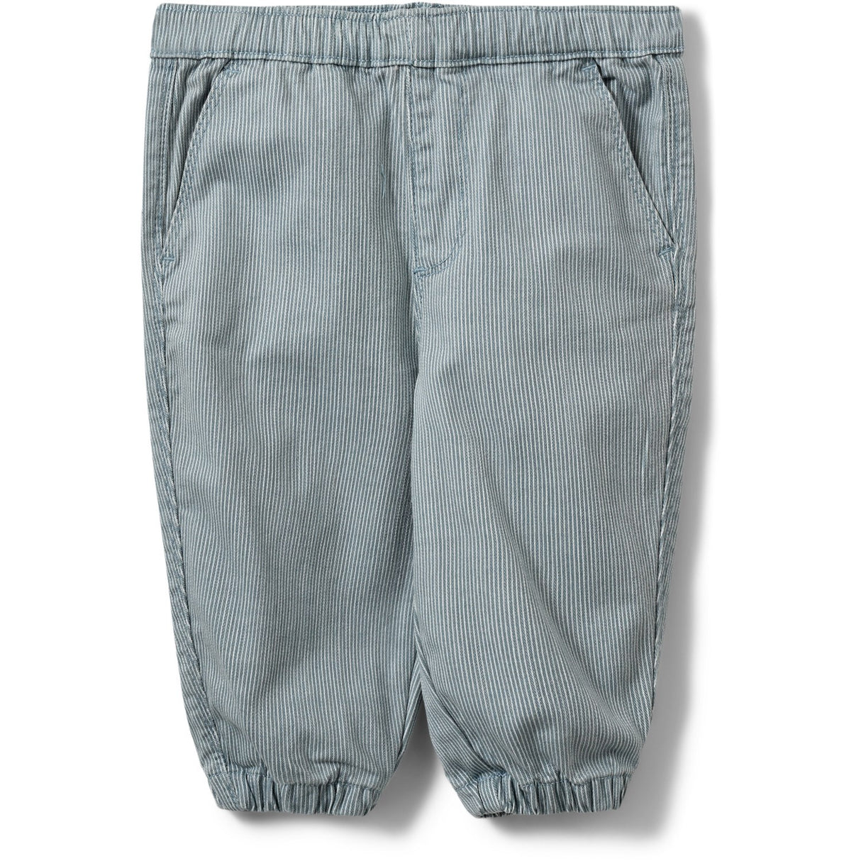 Sofie Schnoor Blue Denim Stripe Lamoursb Trousers