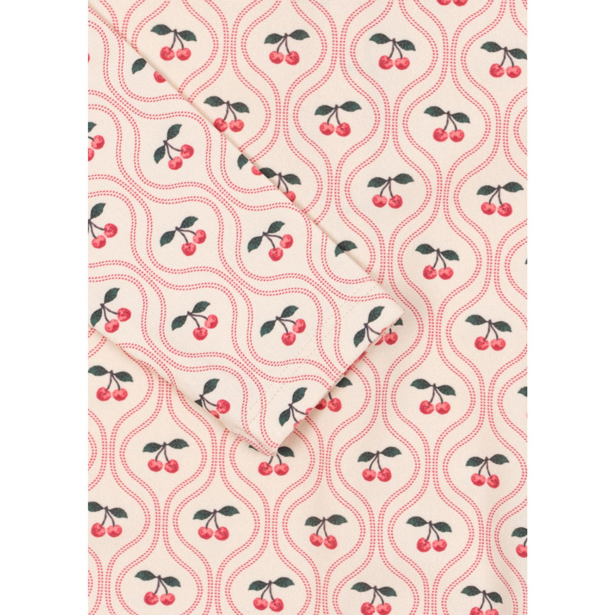 Konges Sløjd Cherry Pink Motif Merle Ls Swimsuit Grs