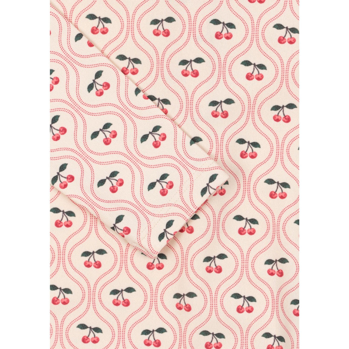 Konges Sløjd Cherry Pink Motif Merle Ls Swimsuit Grs