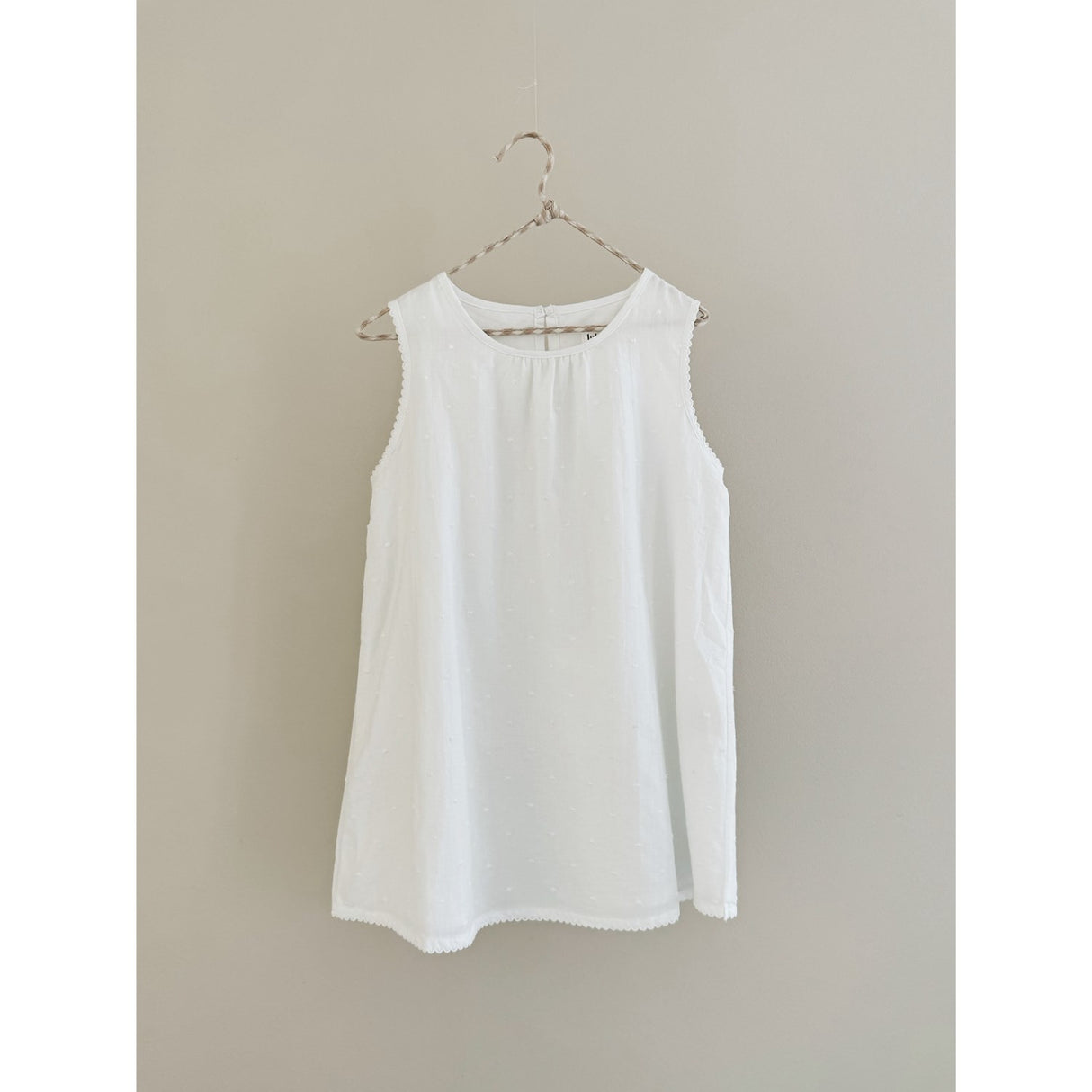 Lalaby Elinor Dress - White Dot