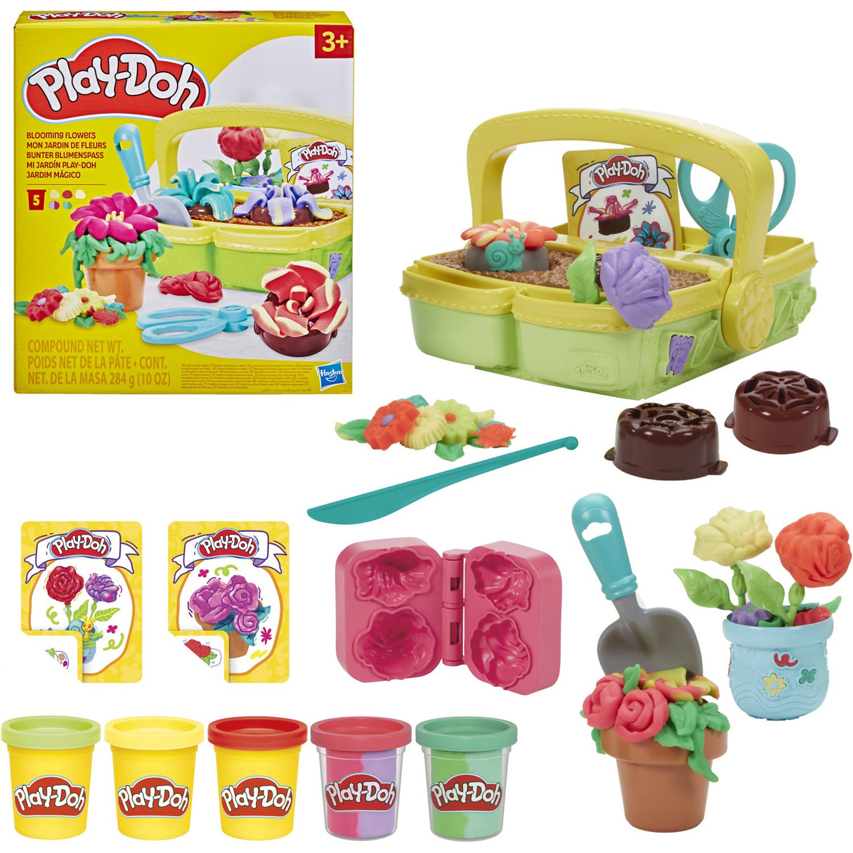 Play-Doh Blooming Flowers Playset