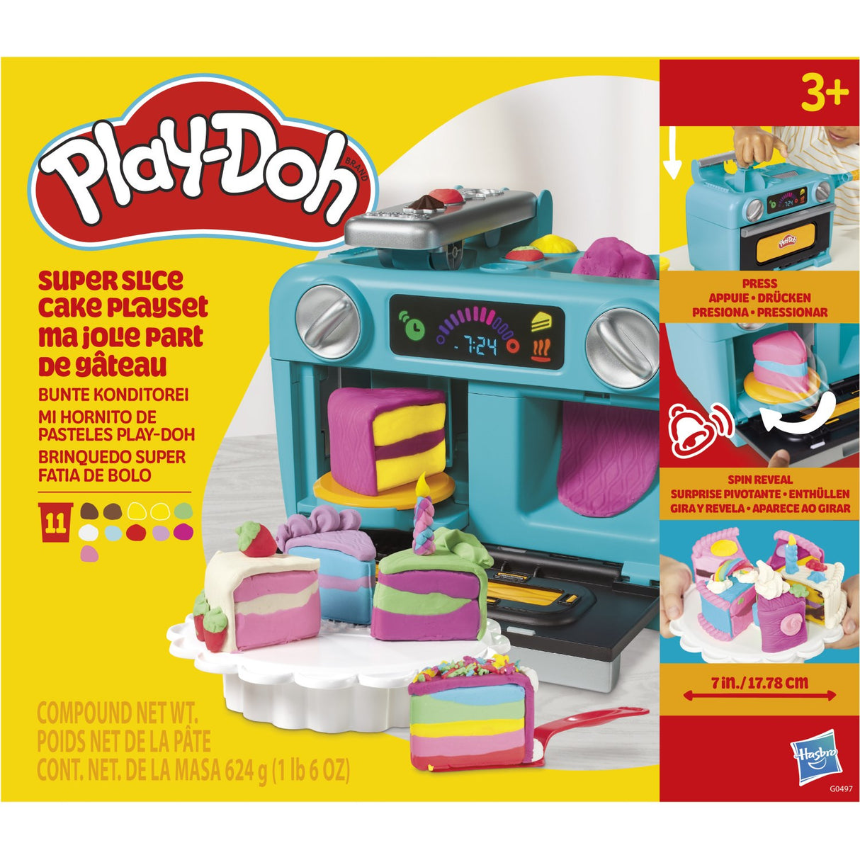 Play-Doh Super Slice Cake Playset