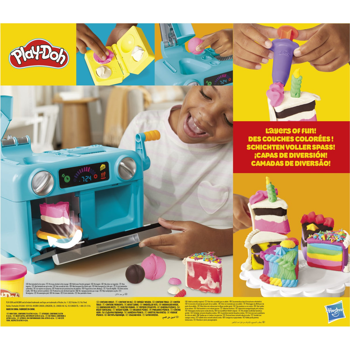 Play-Doh Super Slice Cake Playset