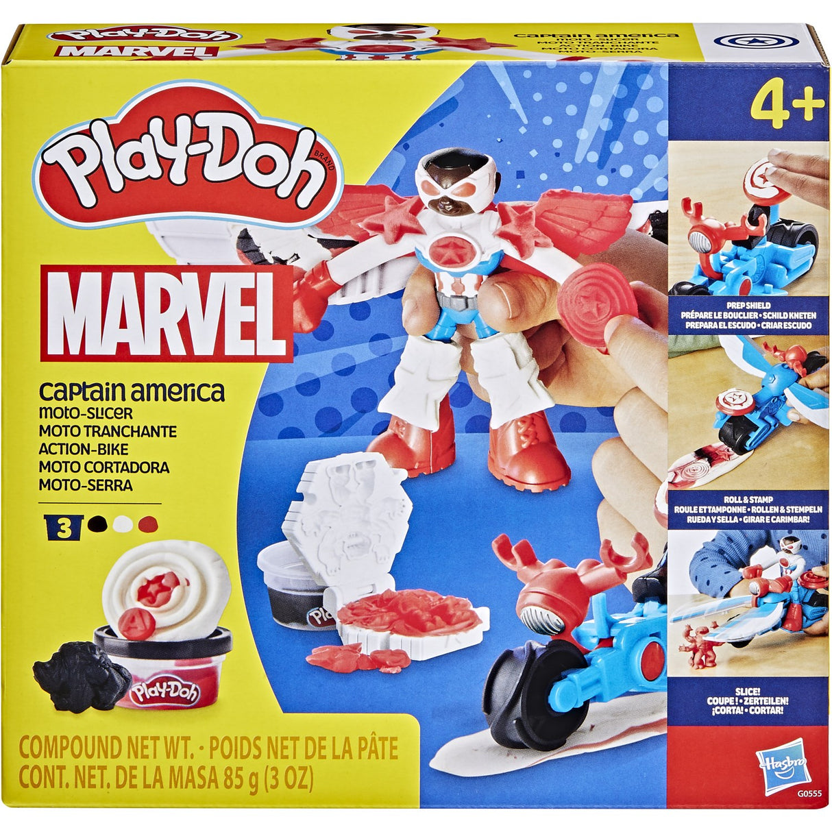 Play-Doh Captain America Moto-Slicer