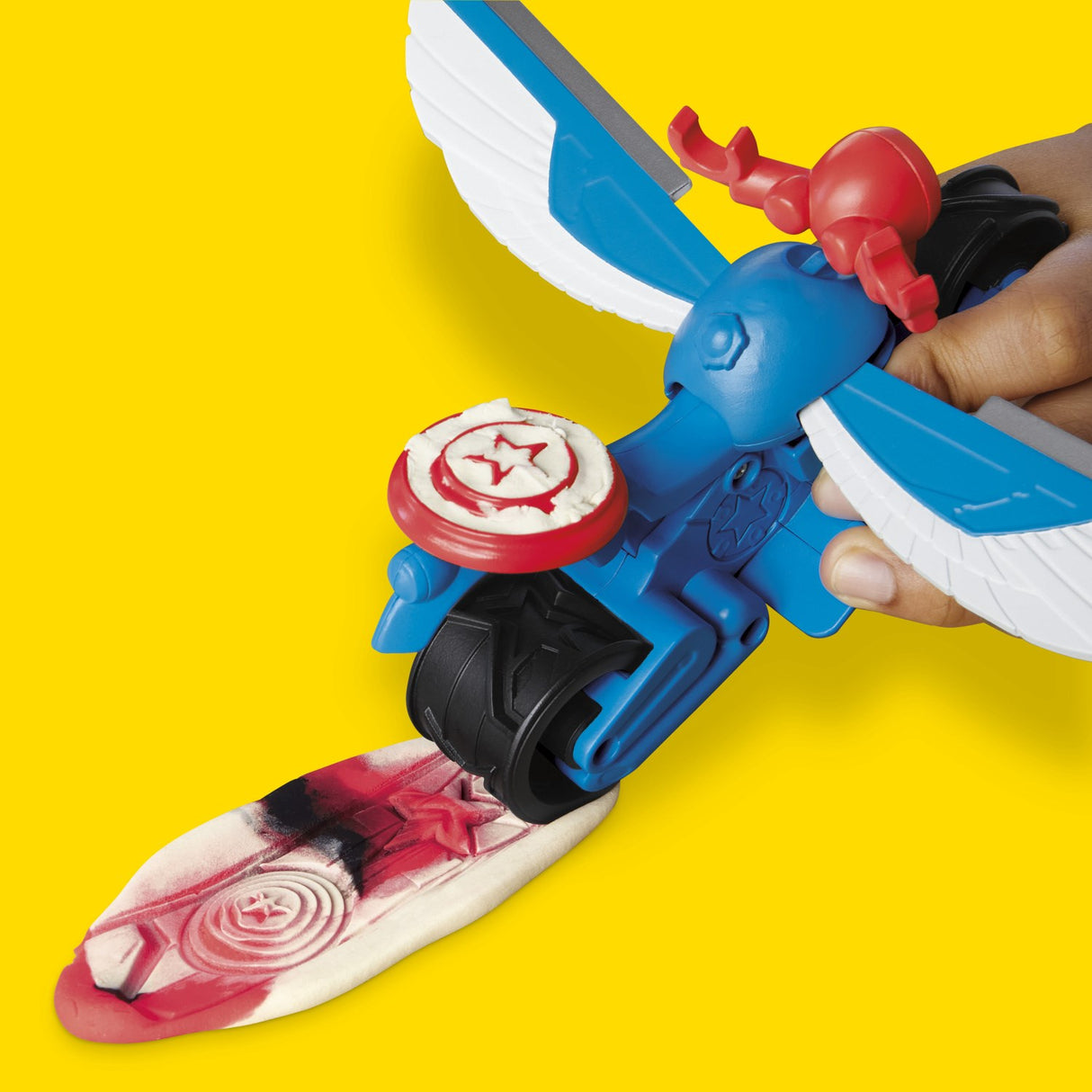 Play-Doh Captain America Moto-Slicer