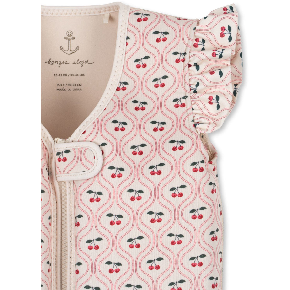 Konges Sløjd Cherry Pink Motif Avery Swim Vest
