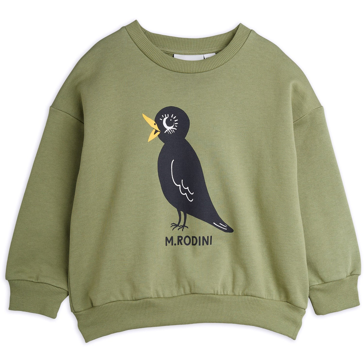 Mini Rodini Green Blackbird Sp Sweatshirt