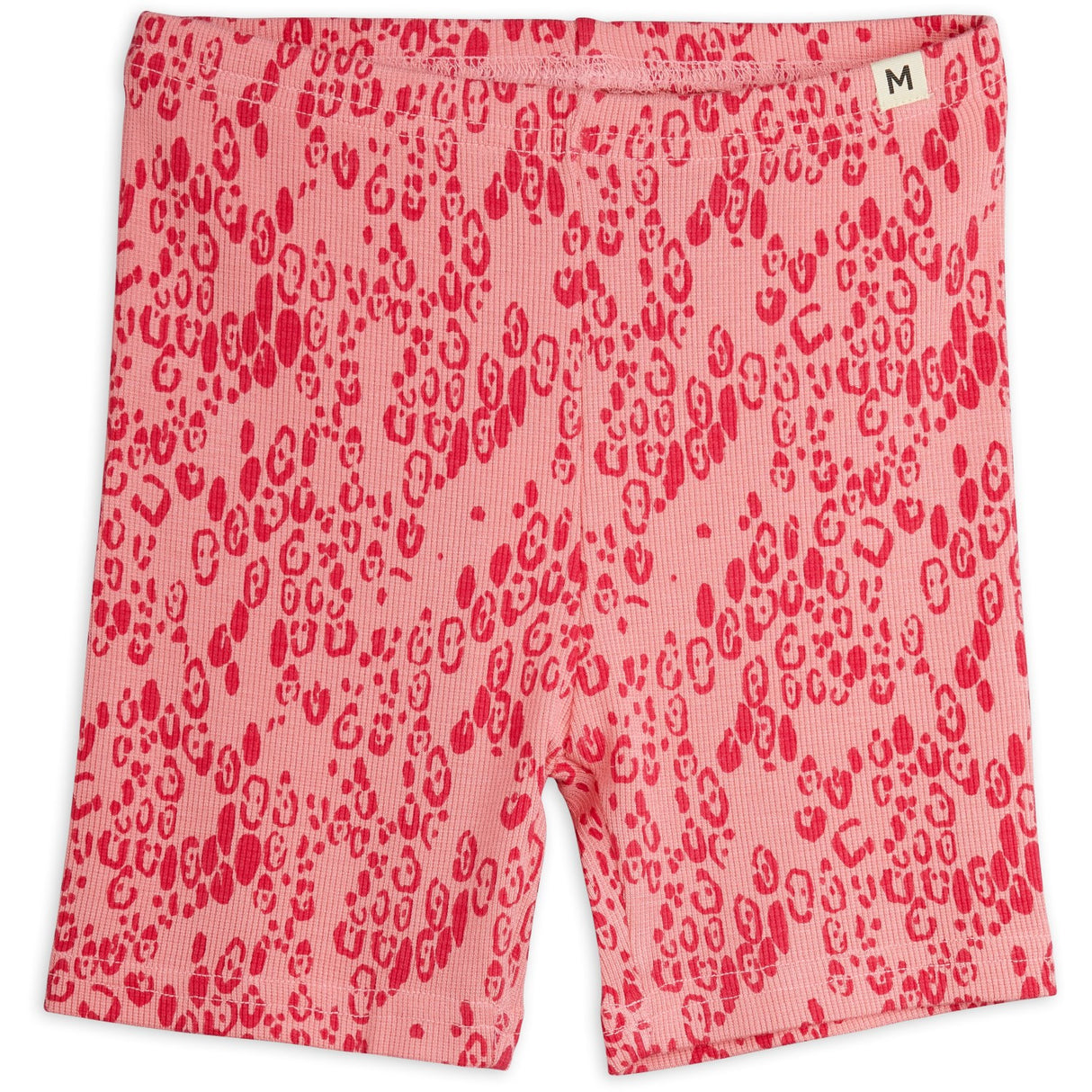 Mini Rodini Pink Mini Leopard AOP Bike Shorts