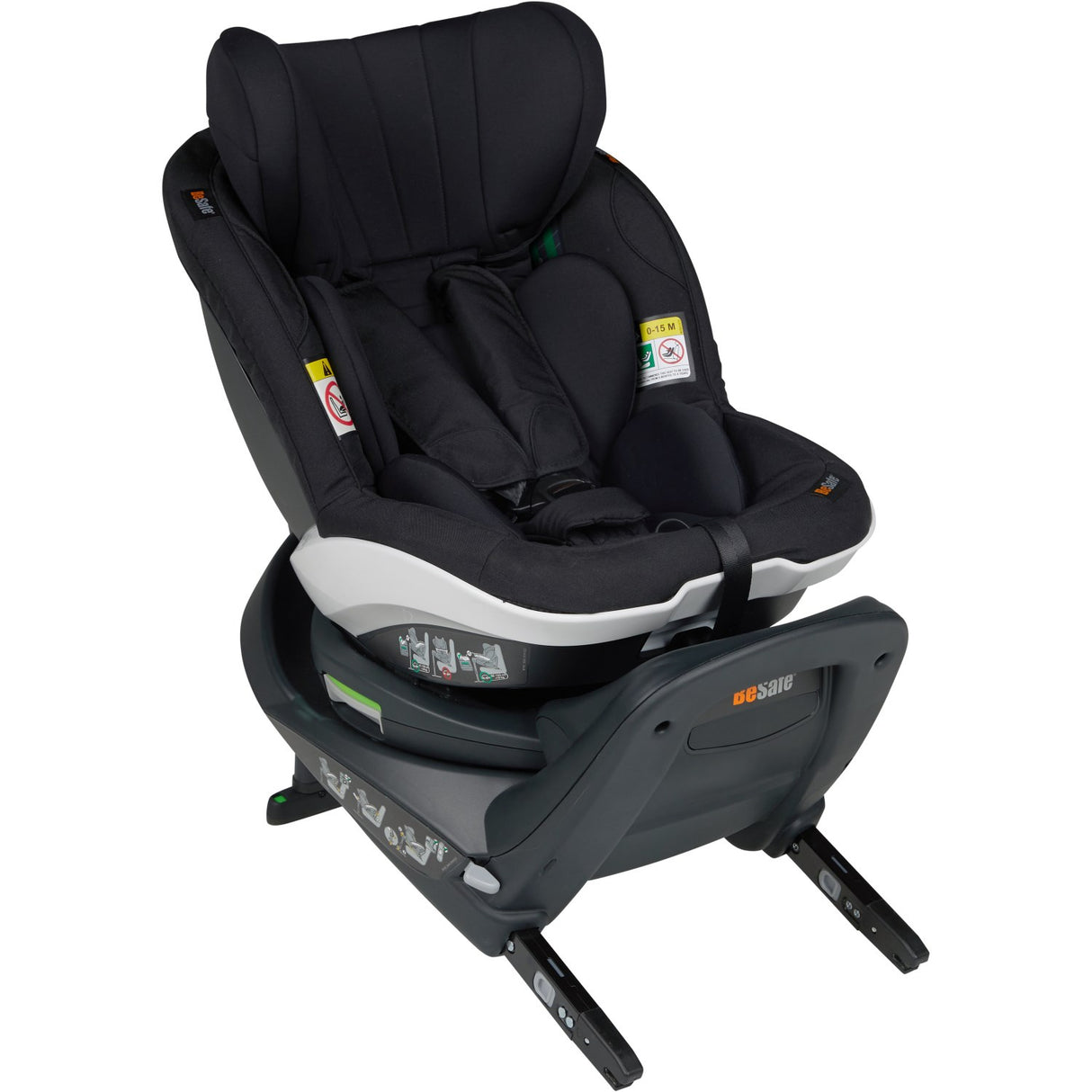 BeSafe Fresh Black Cab Izi Turn I-Size Car Seat