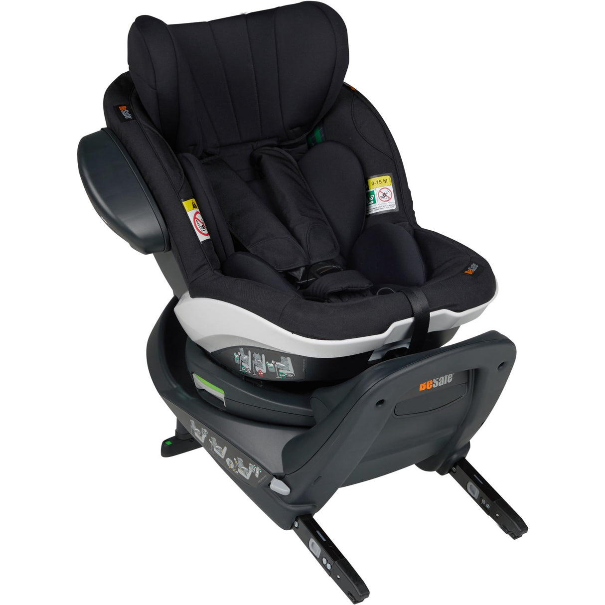 BeSafe Fresh Black Cab Izi Turn I-Size Car Seat