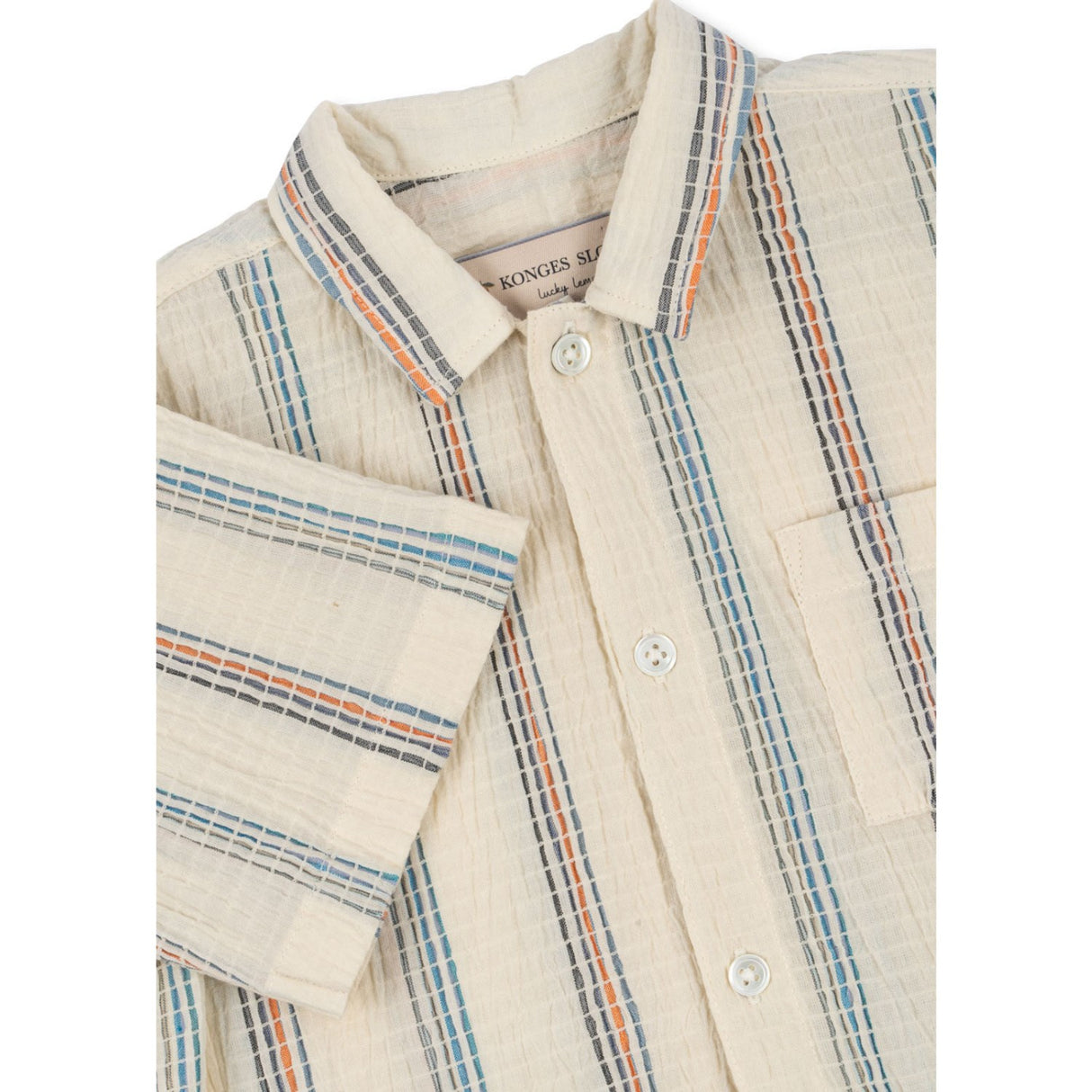 Konges Sløjd Antique White Vincent Ss Shirt Gots