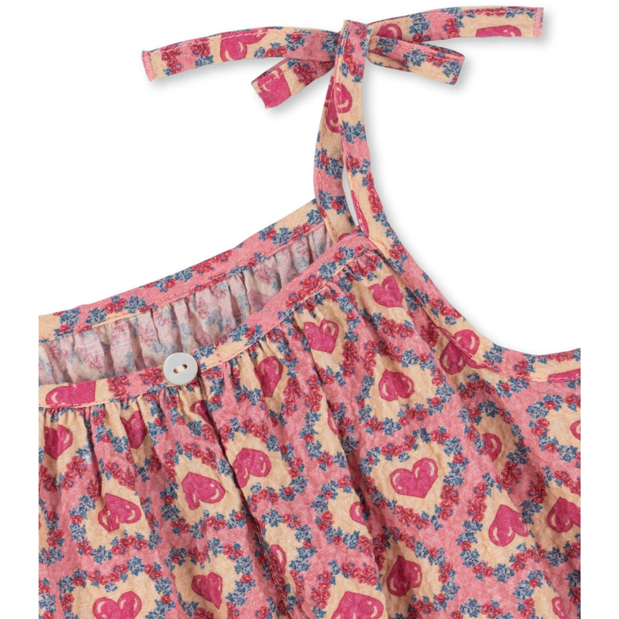 Konges Sløjd Felice Rose Vivian Strap Romper Gots