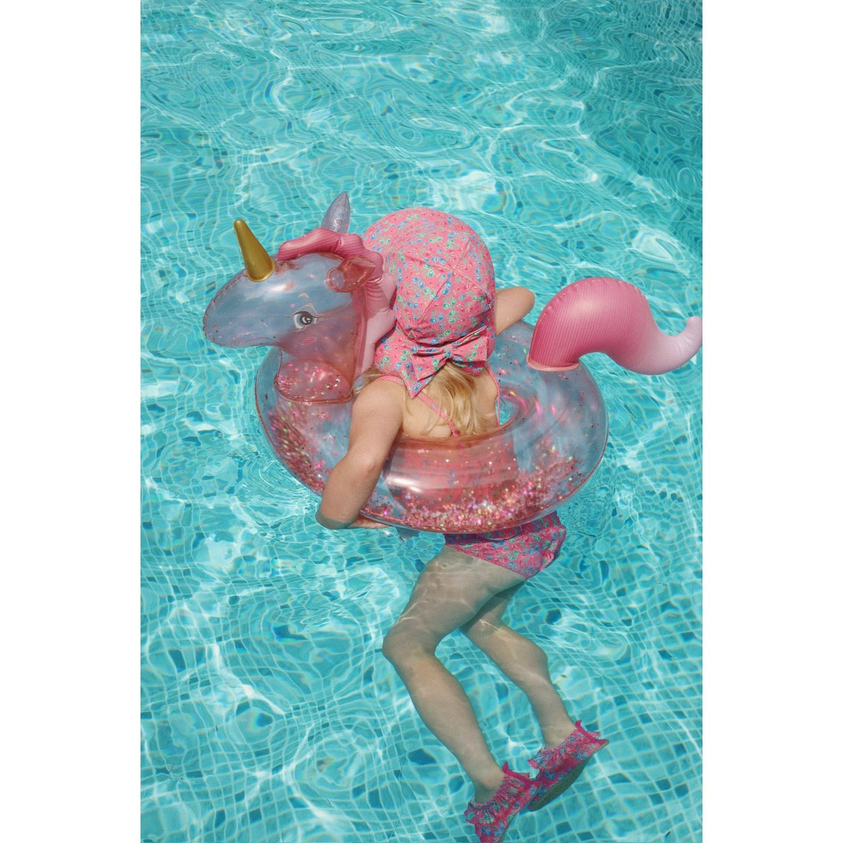 Konges Sløjd Pink Swim Ring Horn Stars