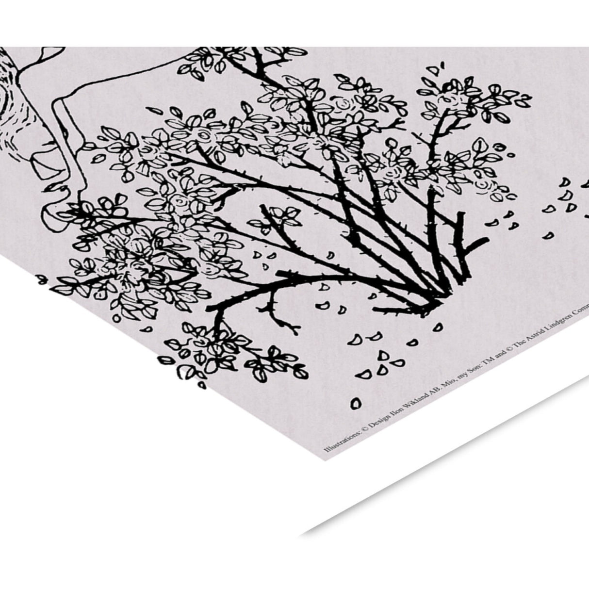 Poster & Frame Astrid Lindgren - Jumping - Mio My Son