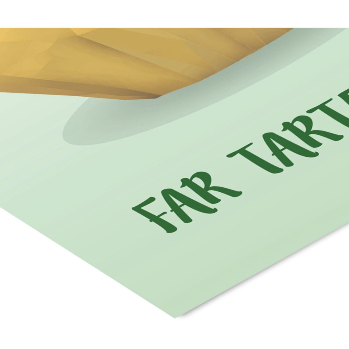 Poster & Frame Citatplakat - Far Tarteletter