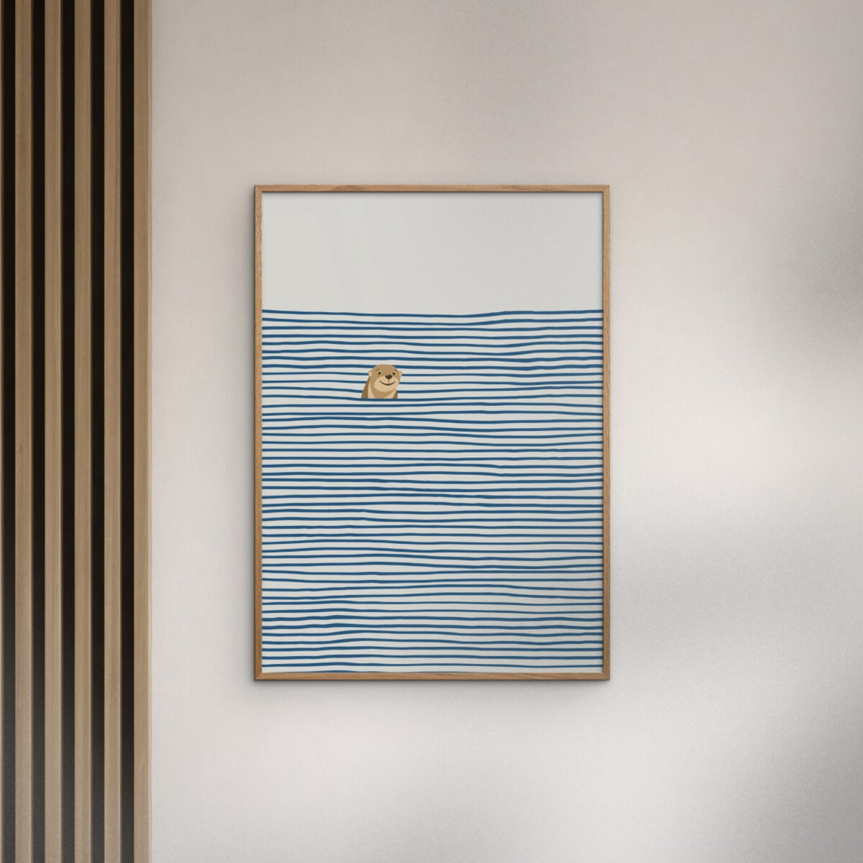 Poster & Frame Little Dean - Otter Pop