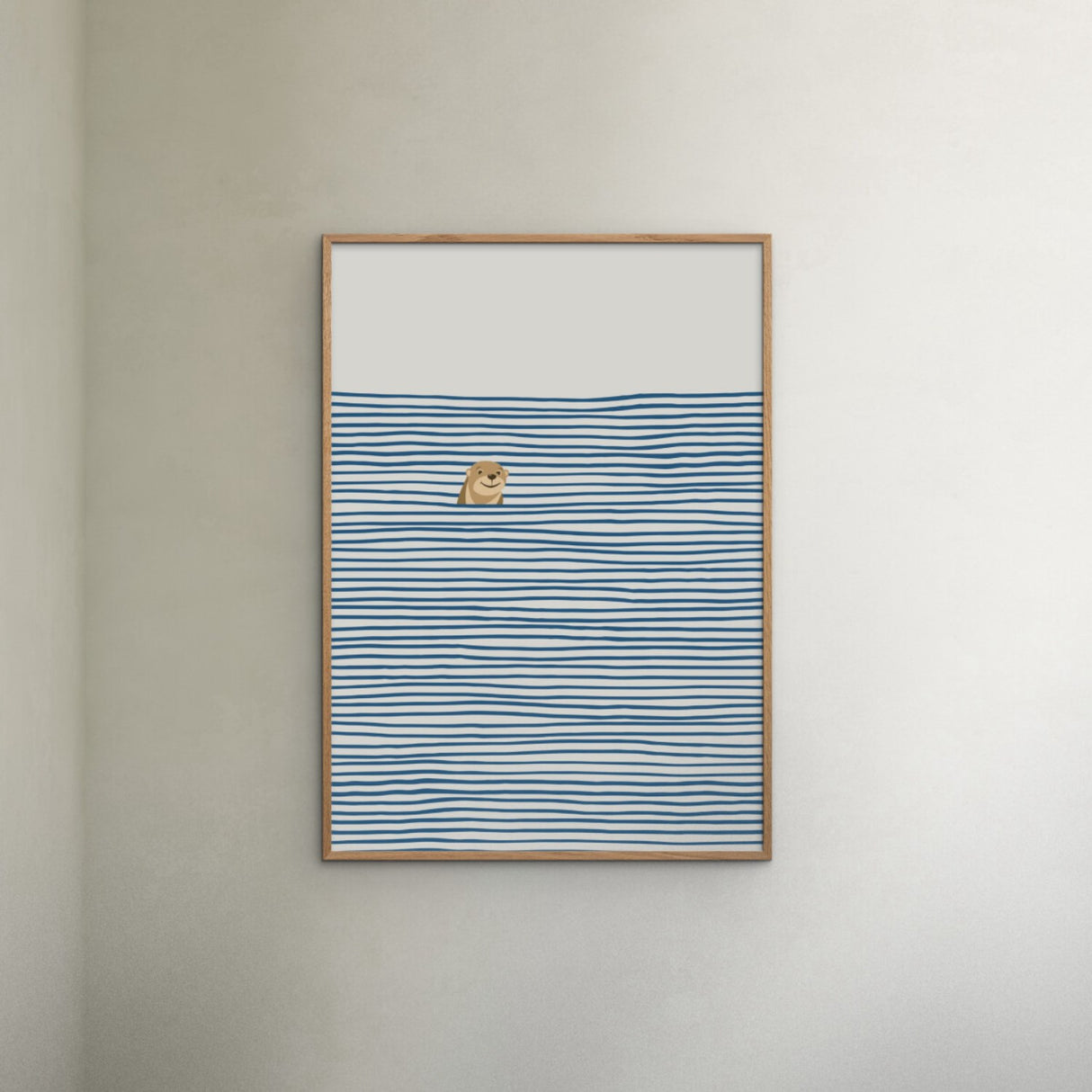 Poster & Frame Little Dean - Otter Pop