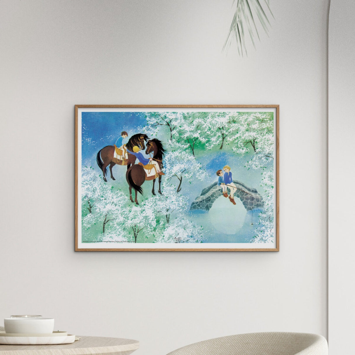 Poster & Frame Astrid Lindgren - Nangijala - The Borthers Lionheart