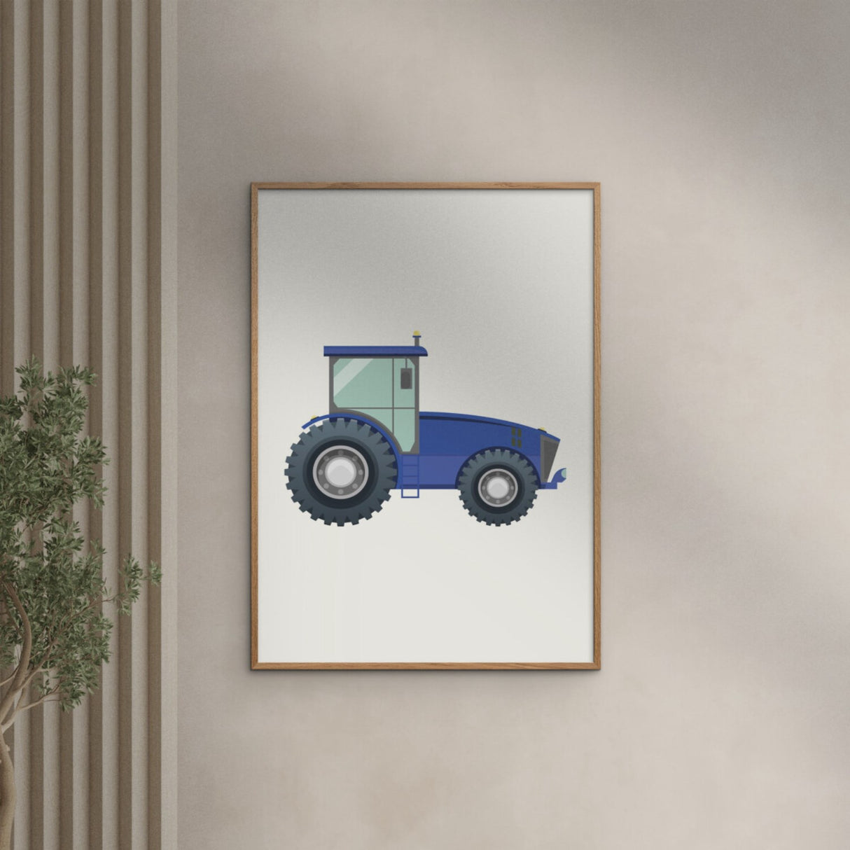 Poster & Frame Citatplakat - Traktorer Plakatsæt – Børneplakat 1/3