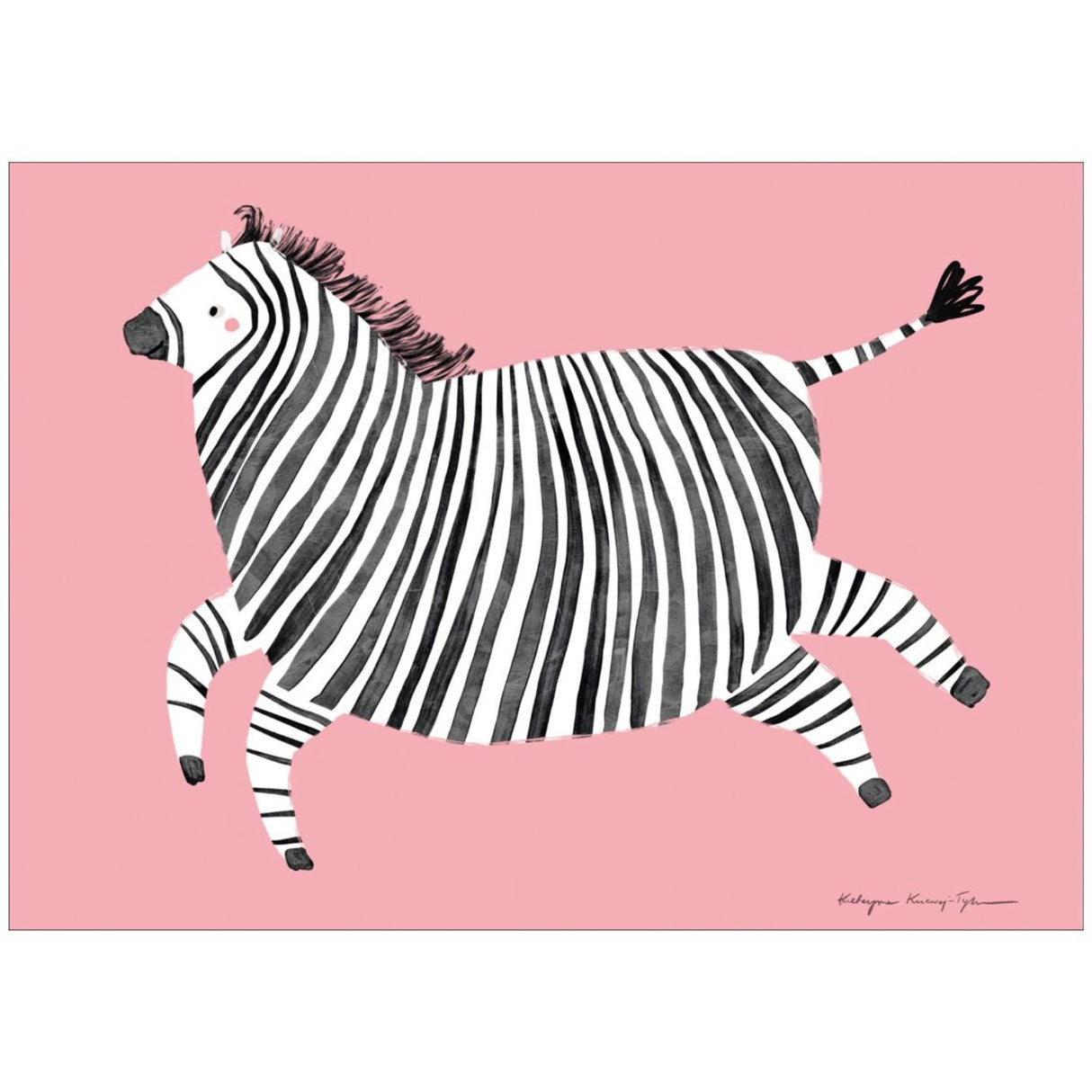 Poster & Frame Wild Apple - Zebra