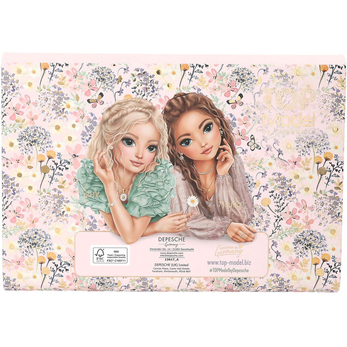 TOPModel Summer Feeling Stationairy Set With Register