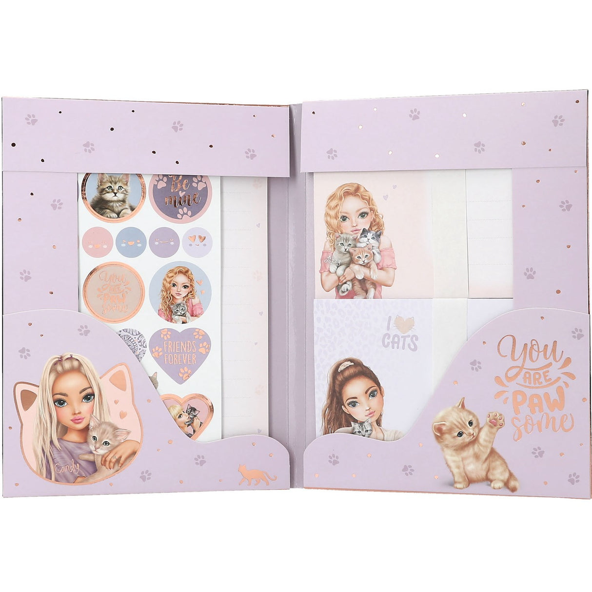 TOPModel Cat Love Stationairy Set