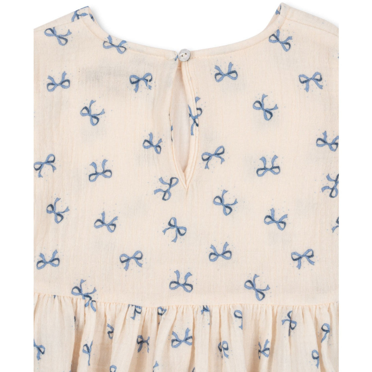 Konges Sløjd Bow Bleu Coco Top Gots