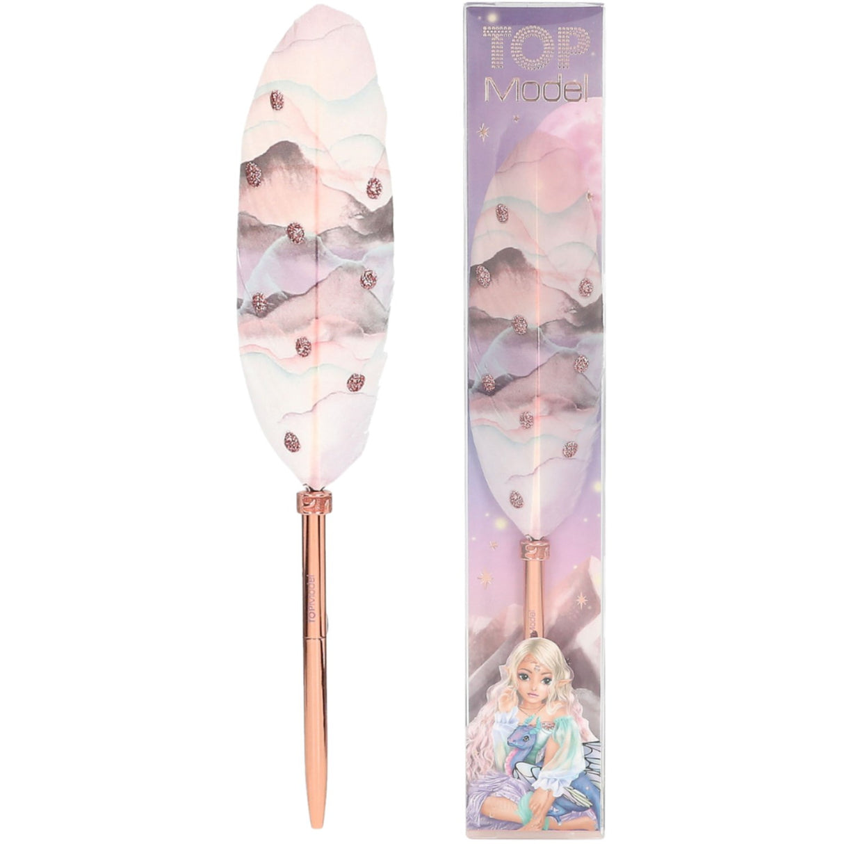 TOPModel Mountain Feather Pen Fantasy