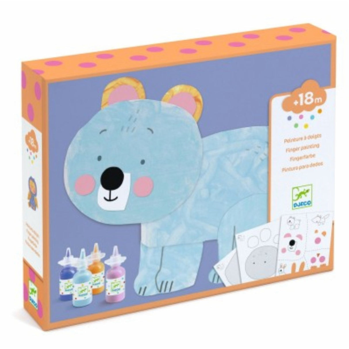 Djeco Finger Paint, Messy Fun