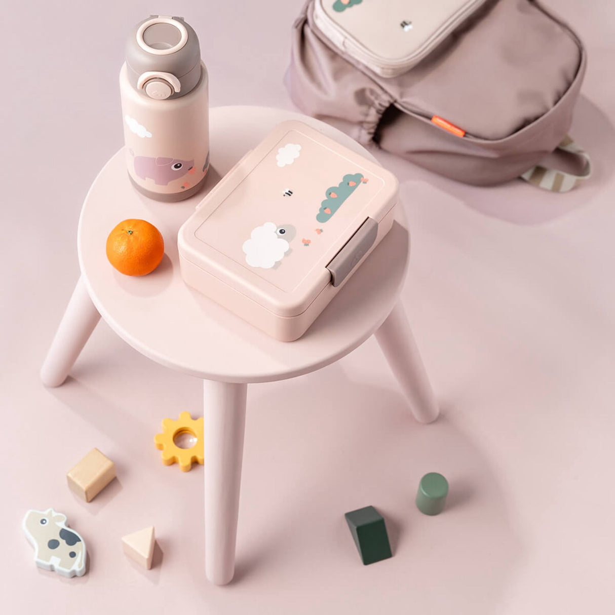 DonebyDeer Powder Thermal Bottle Tiny Farm 340 Ml