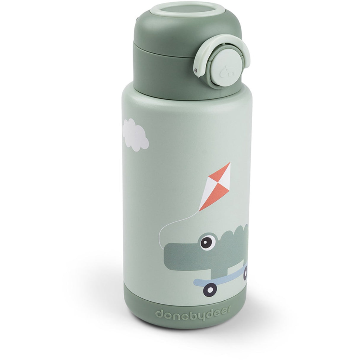 DonebyDeer Green Thermal Bottle Playground 340 Ml