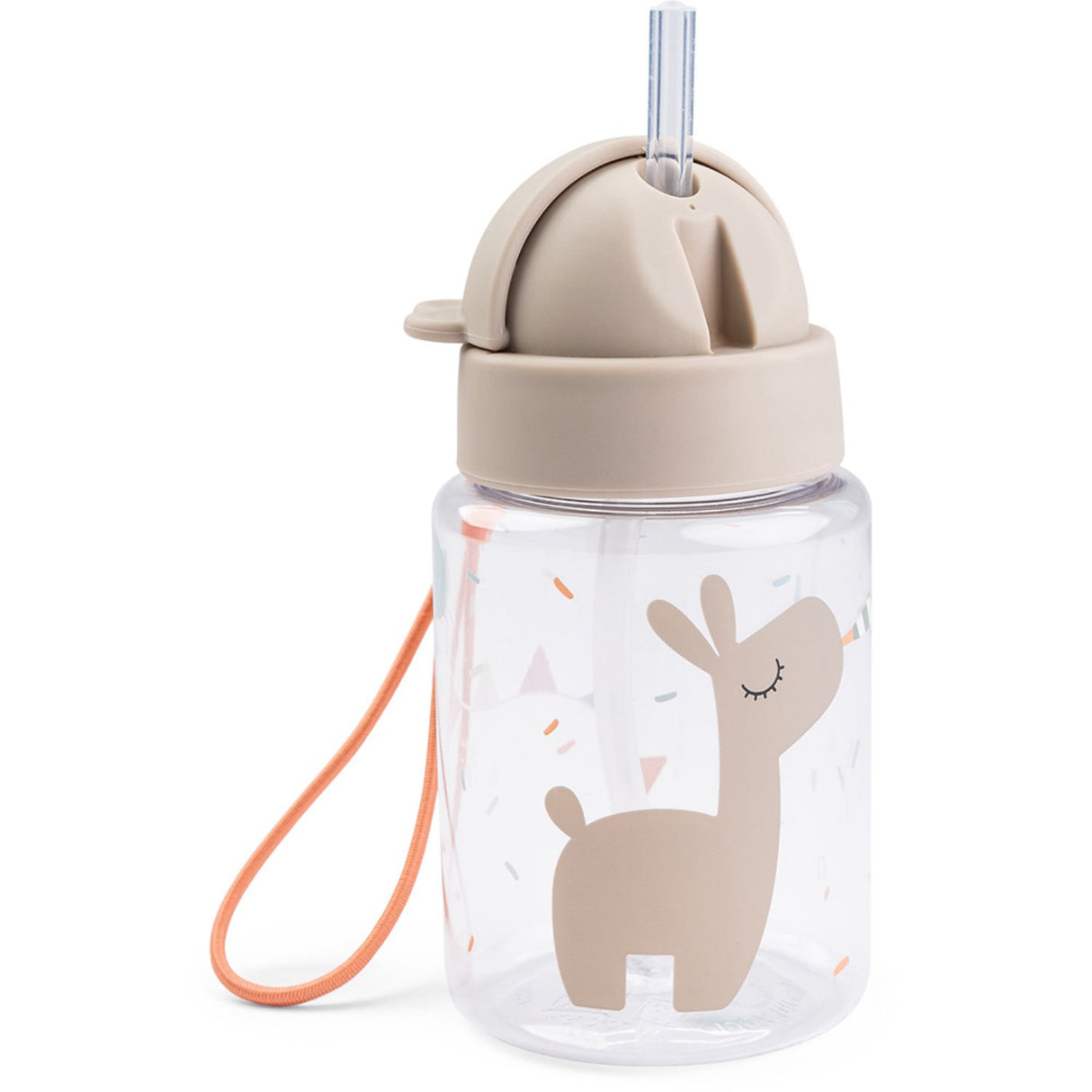 DonebyDeer Sand Water Bottle With Straw Celebration 280 Ml