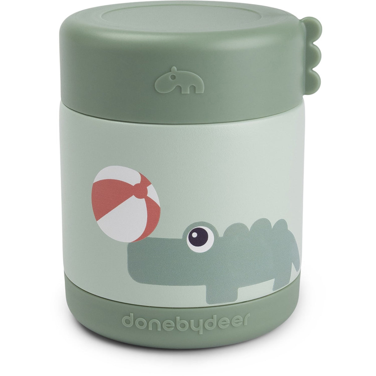 DonebyDeer Green Thermal Food Jar Playground 300 Ml