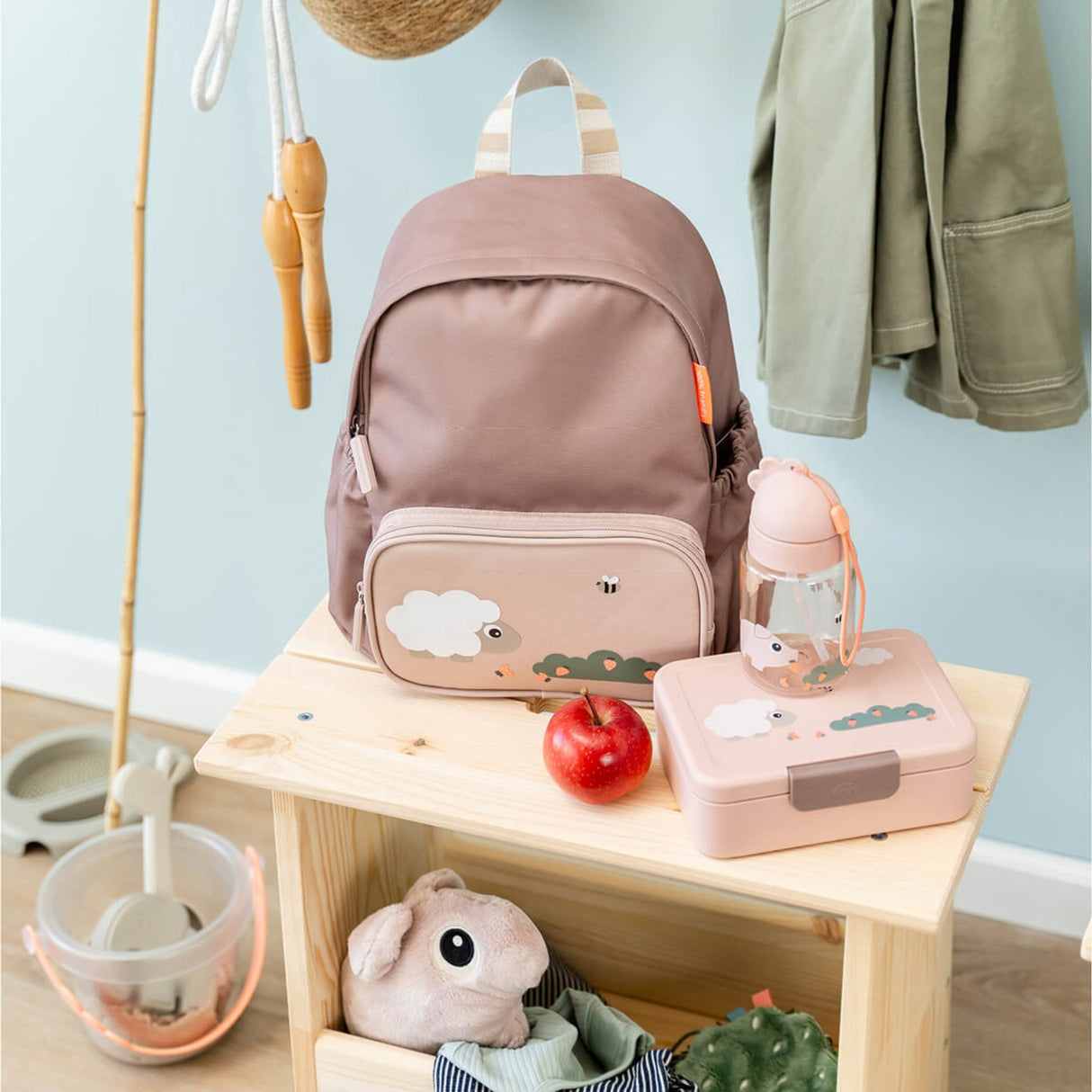 DonebyDeer Powder Kids Backpack Tiny Farm 7,5 L