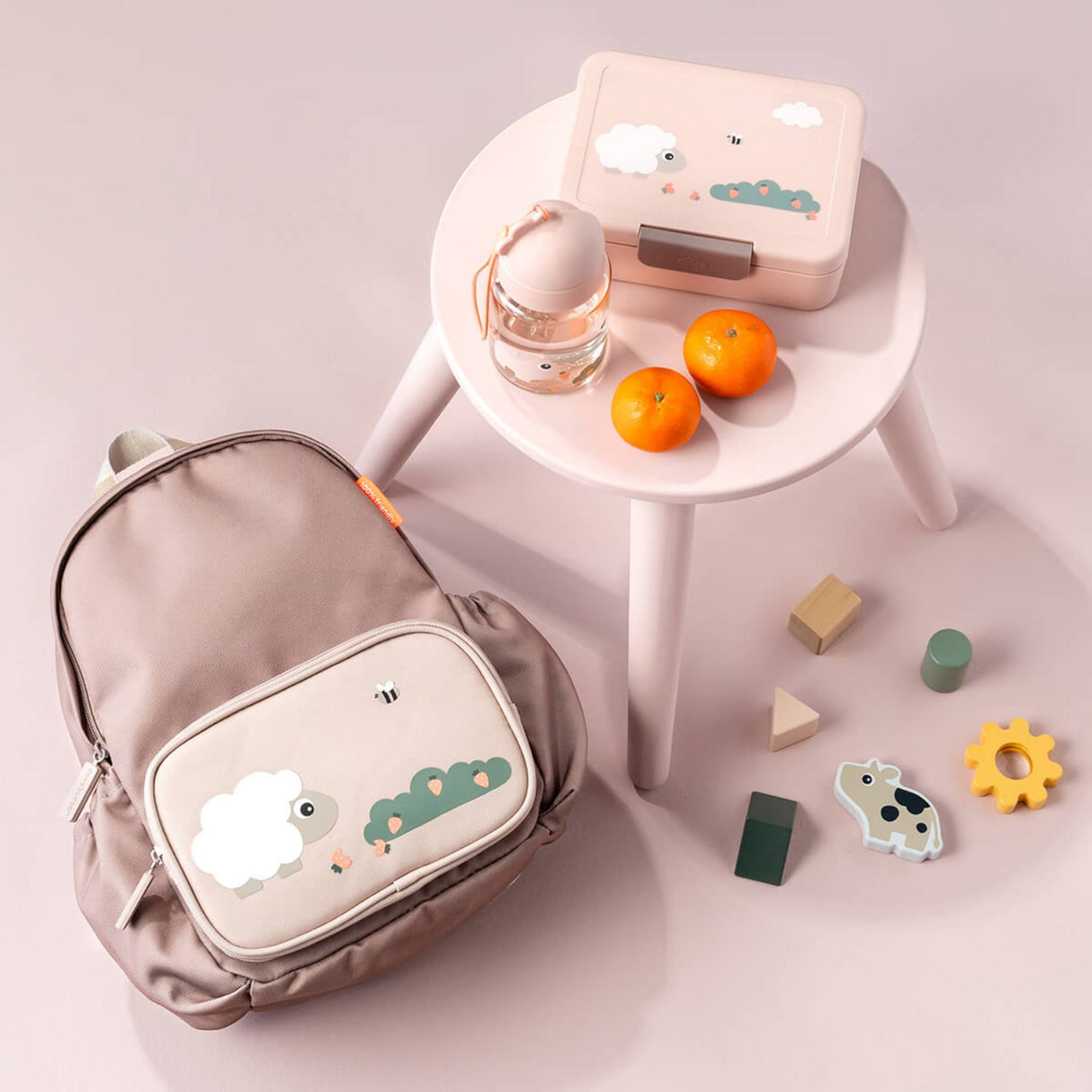 DonebyDeer Powder Kids Backpack Tiny Farm 7,5 L