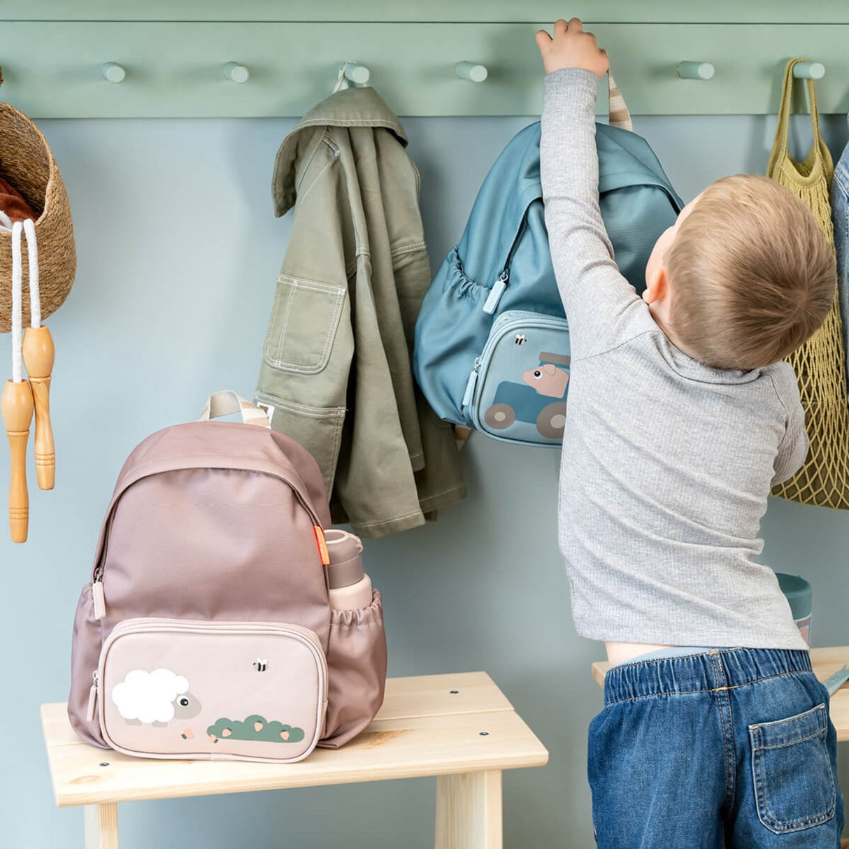 DonebyDeer Powder Kids Backpack Tiny Farm 7,5 L