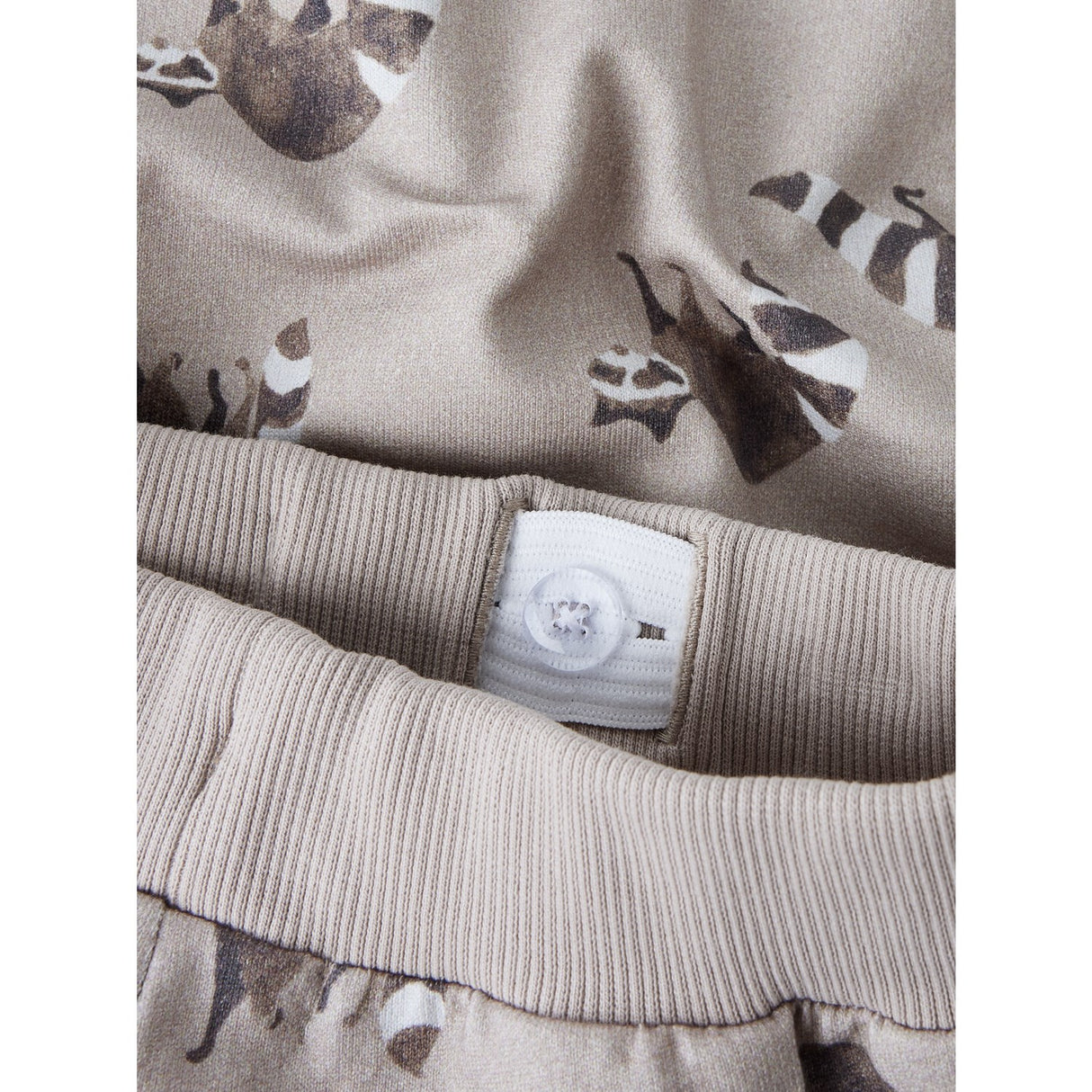 Name It Simply Taupe Nmmkeonel Swe Pants Unb