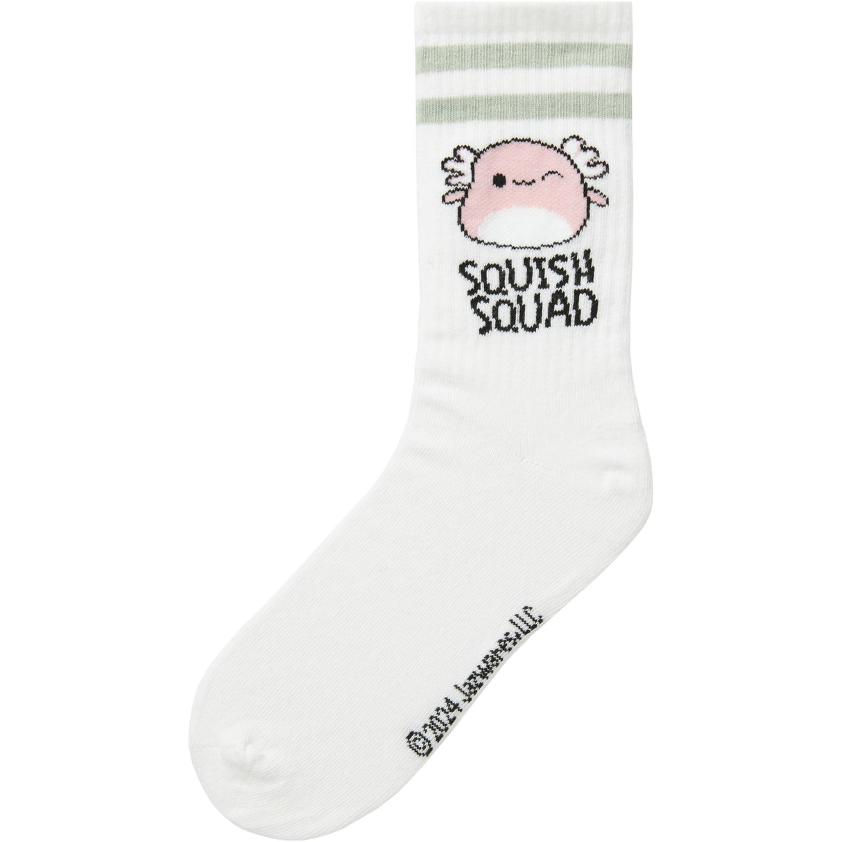 Name It Bright White Momsa Squishmallows Tennis Socks
