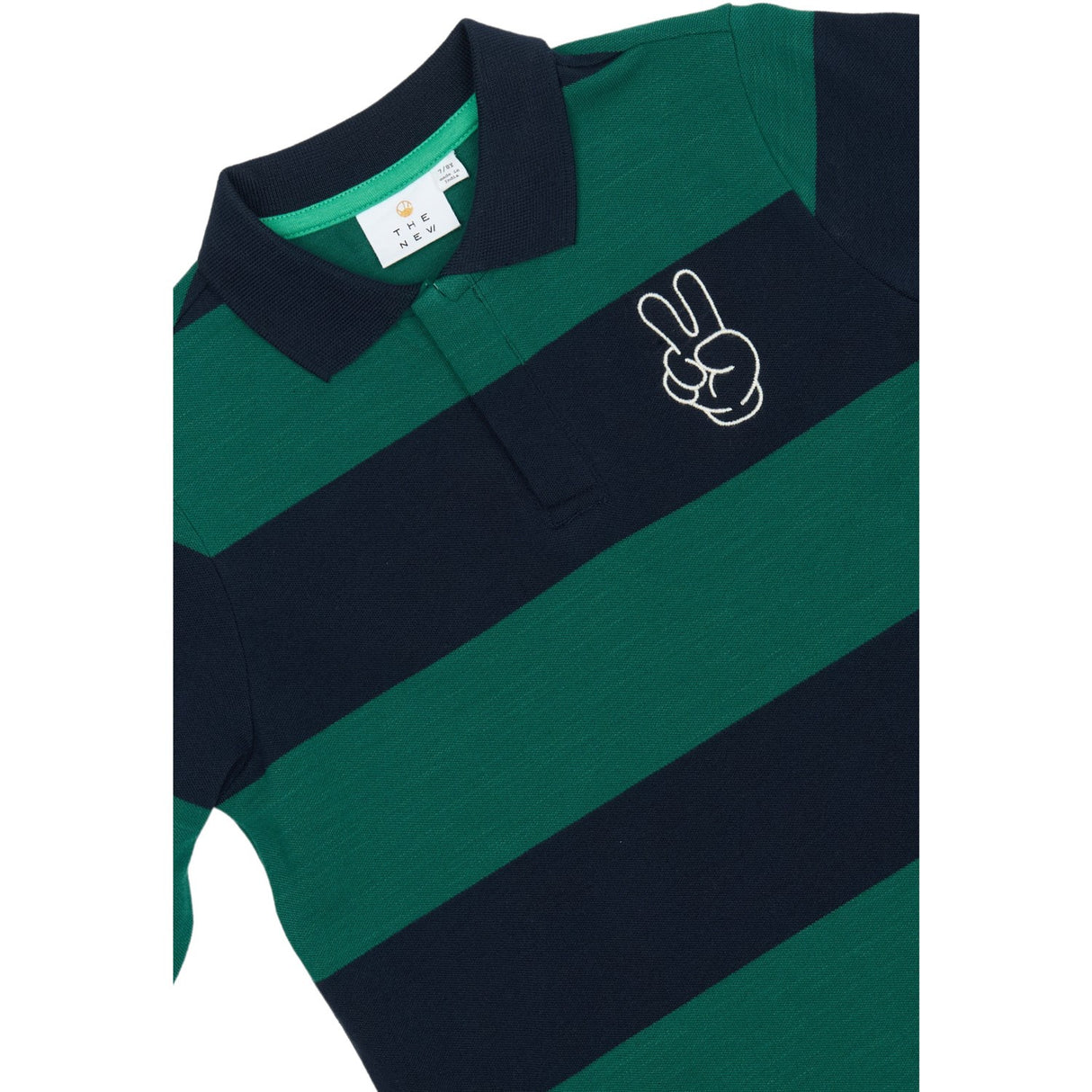 The New Navy Blazer Striped Pino L_S Pique Polo