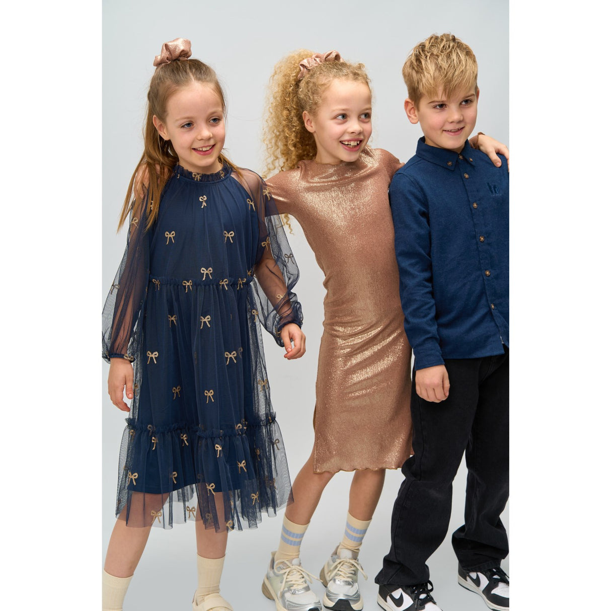 The New Navy Blazer AOP Rudelle L_S Dress