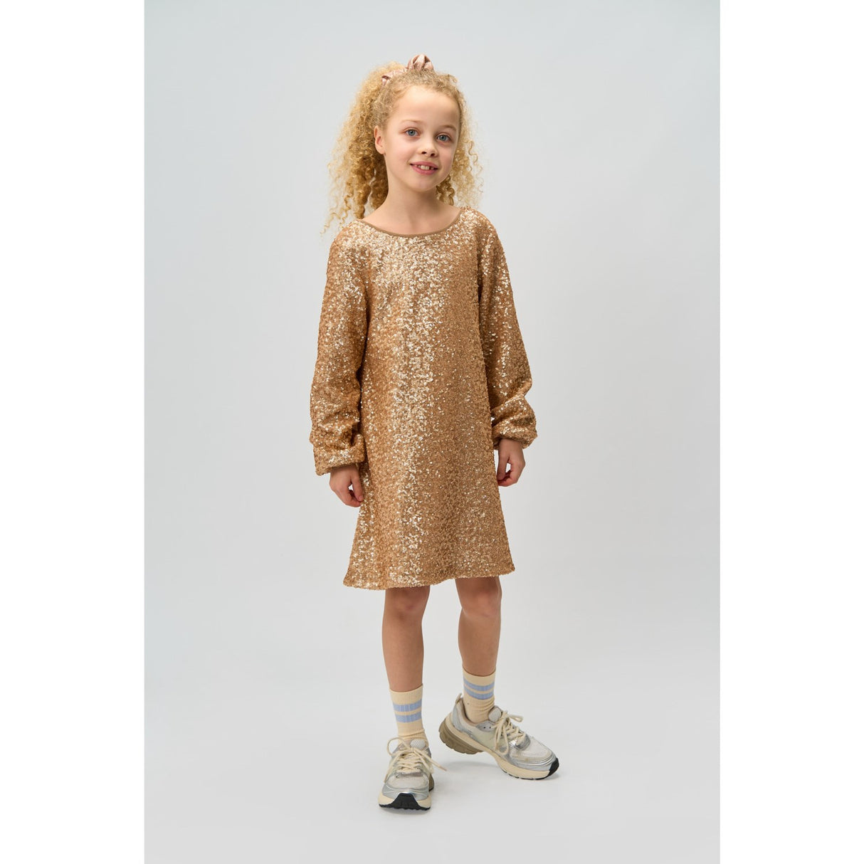 The New Gold Rupa L_S Sequin Dress