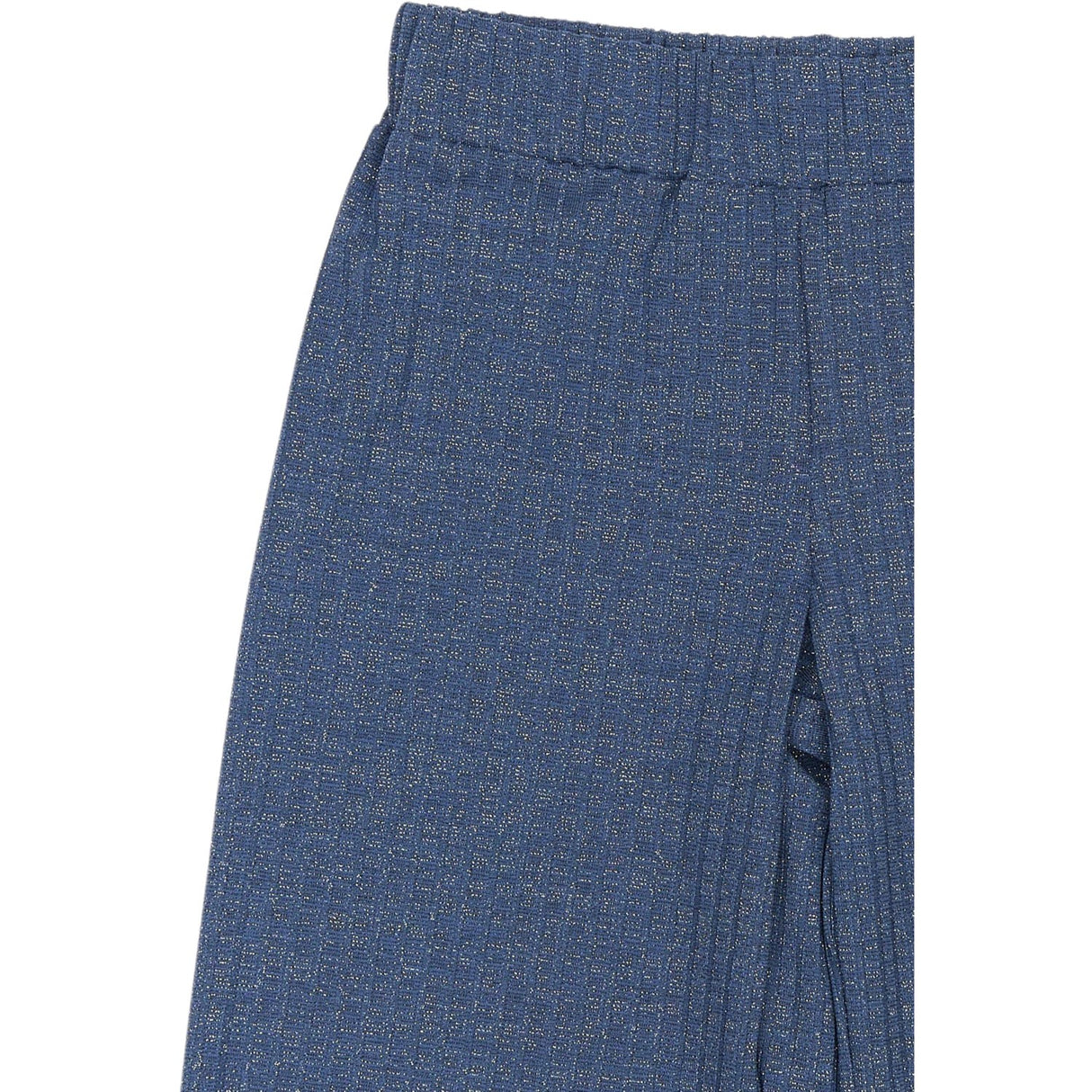 The New Navy Blazer Rina Wide Glitter Rib Pants