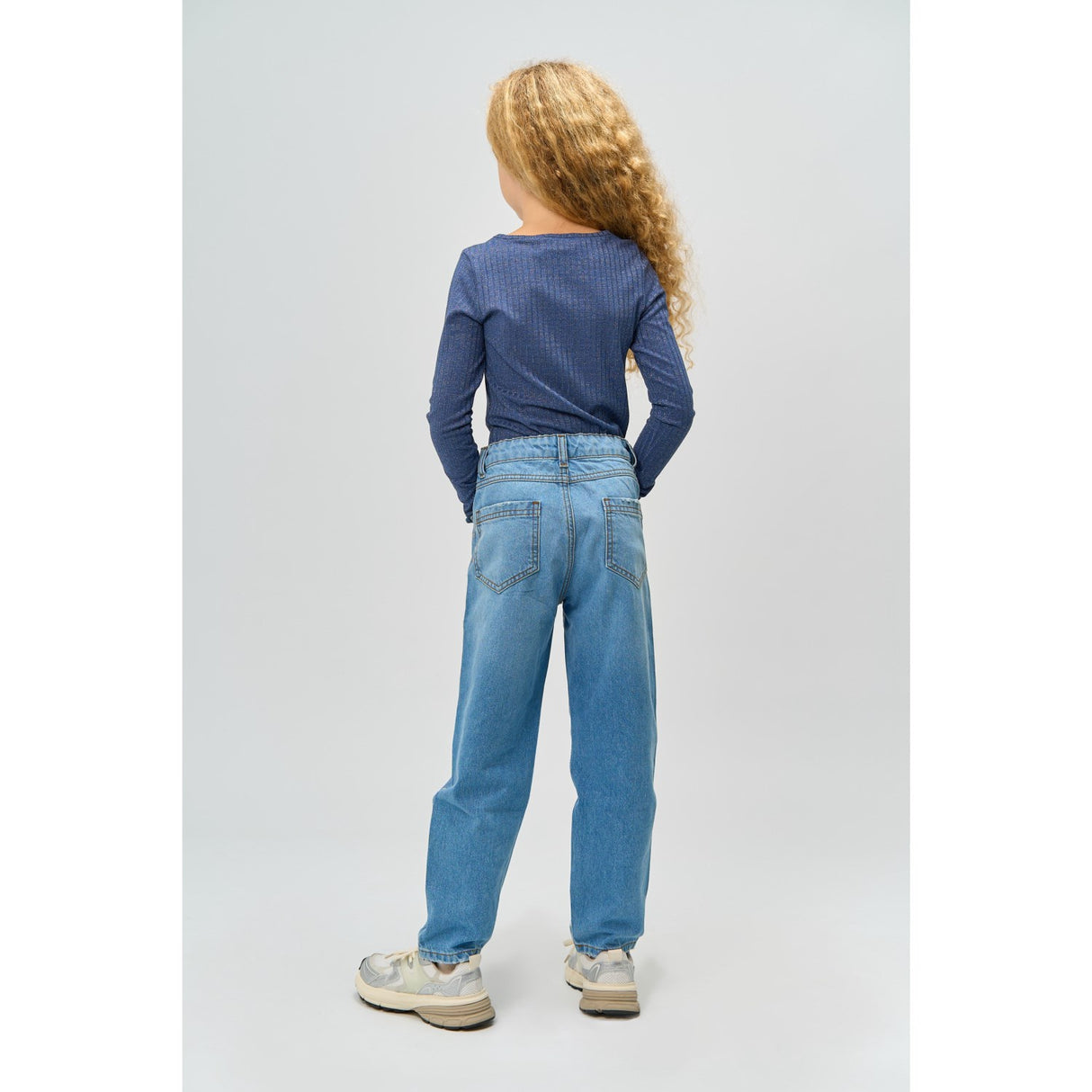 The New Light Blue Denim Romina Mom Fit Jeans