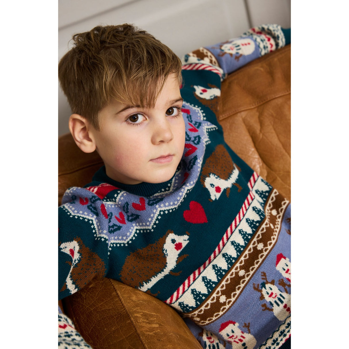 The New Multi Colour Holiday Jacquard Pullover