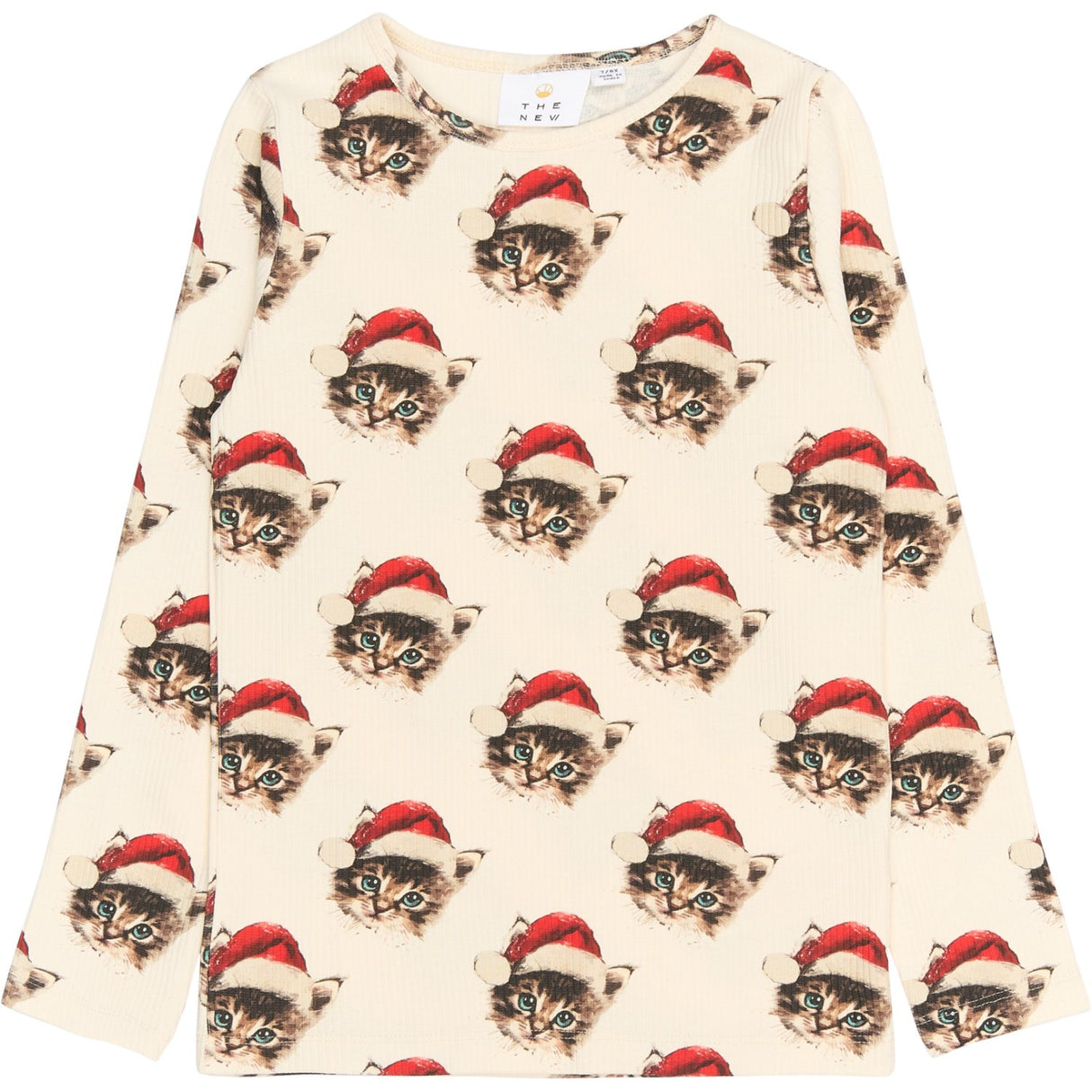 The New Gardenia Cat AOP Holiday Rib Night Set