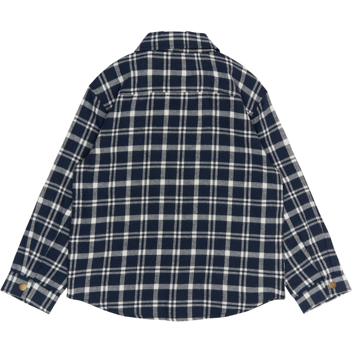 The New Navy Blazer Check Ronan Oversize L_S Flannel Shirt