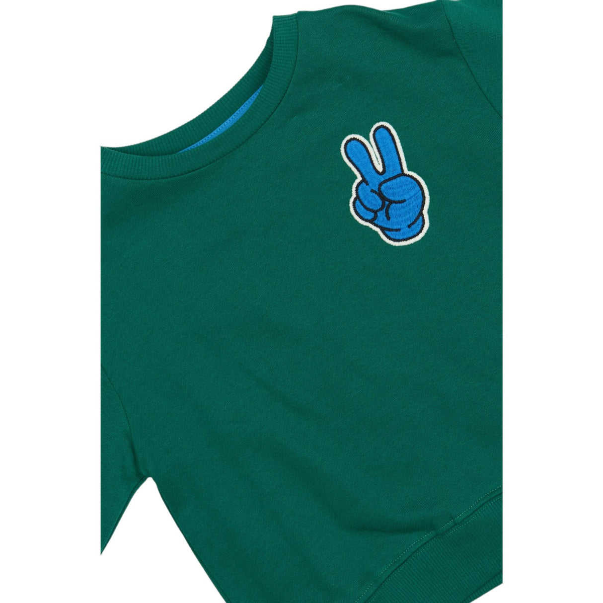 THE NEW Siblings Alpine Green Phineas Oversize Sweatshirt