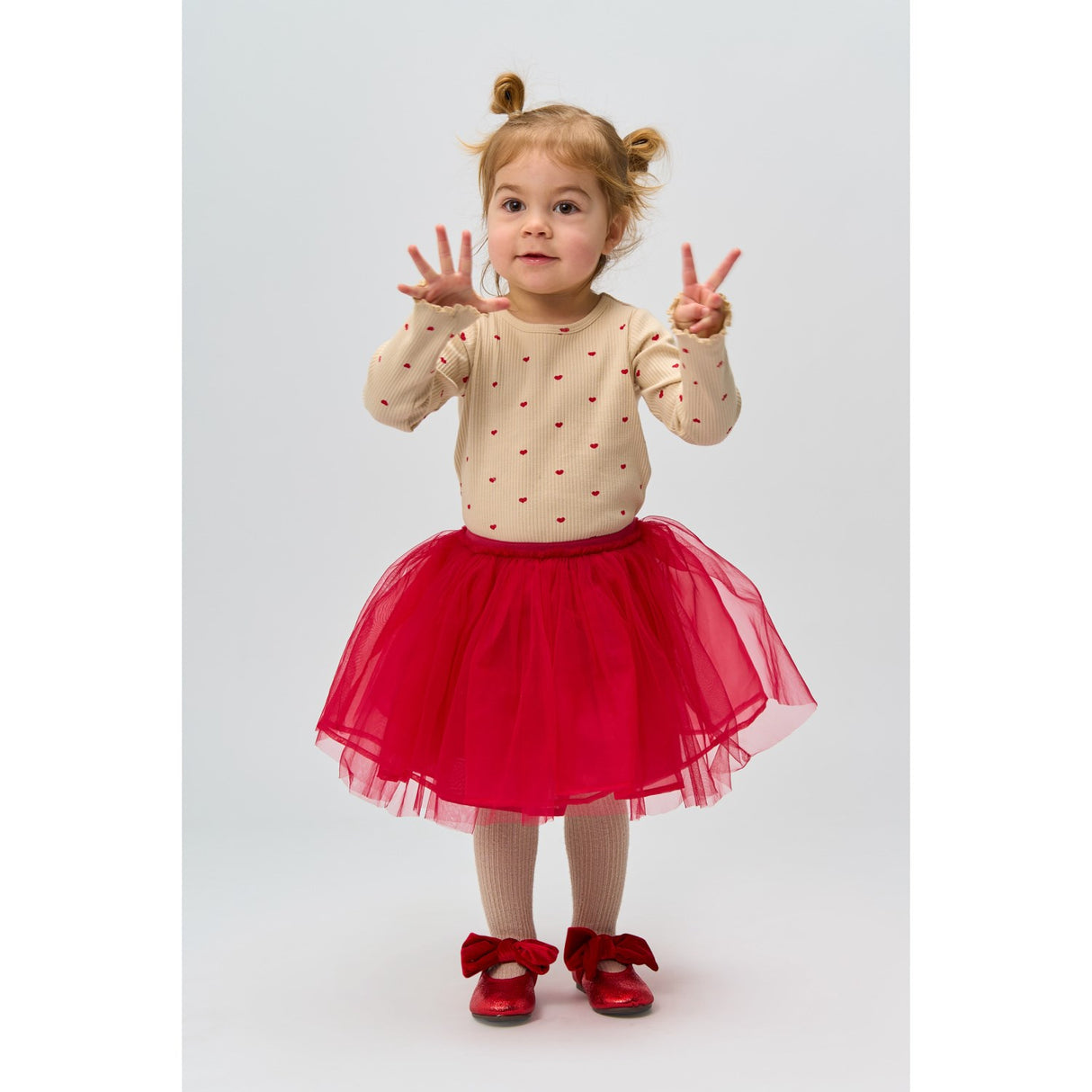 THE NEW Siblings Gardenia AOP Rhea L_S Rib Tee